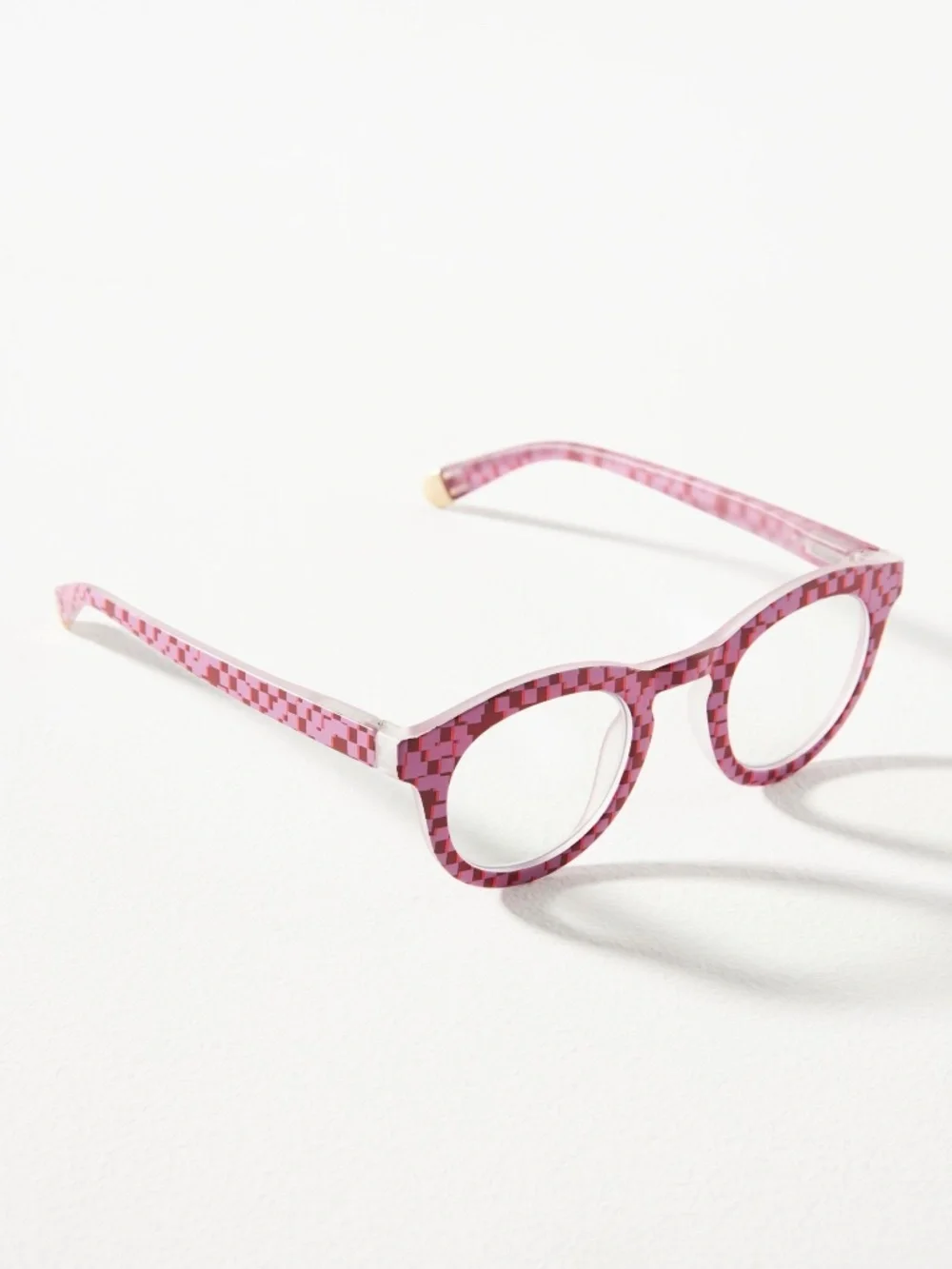 New Anthropologie Peepers PINK Frame of‎ Mind Blue Light Readers +1.50